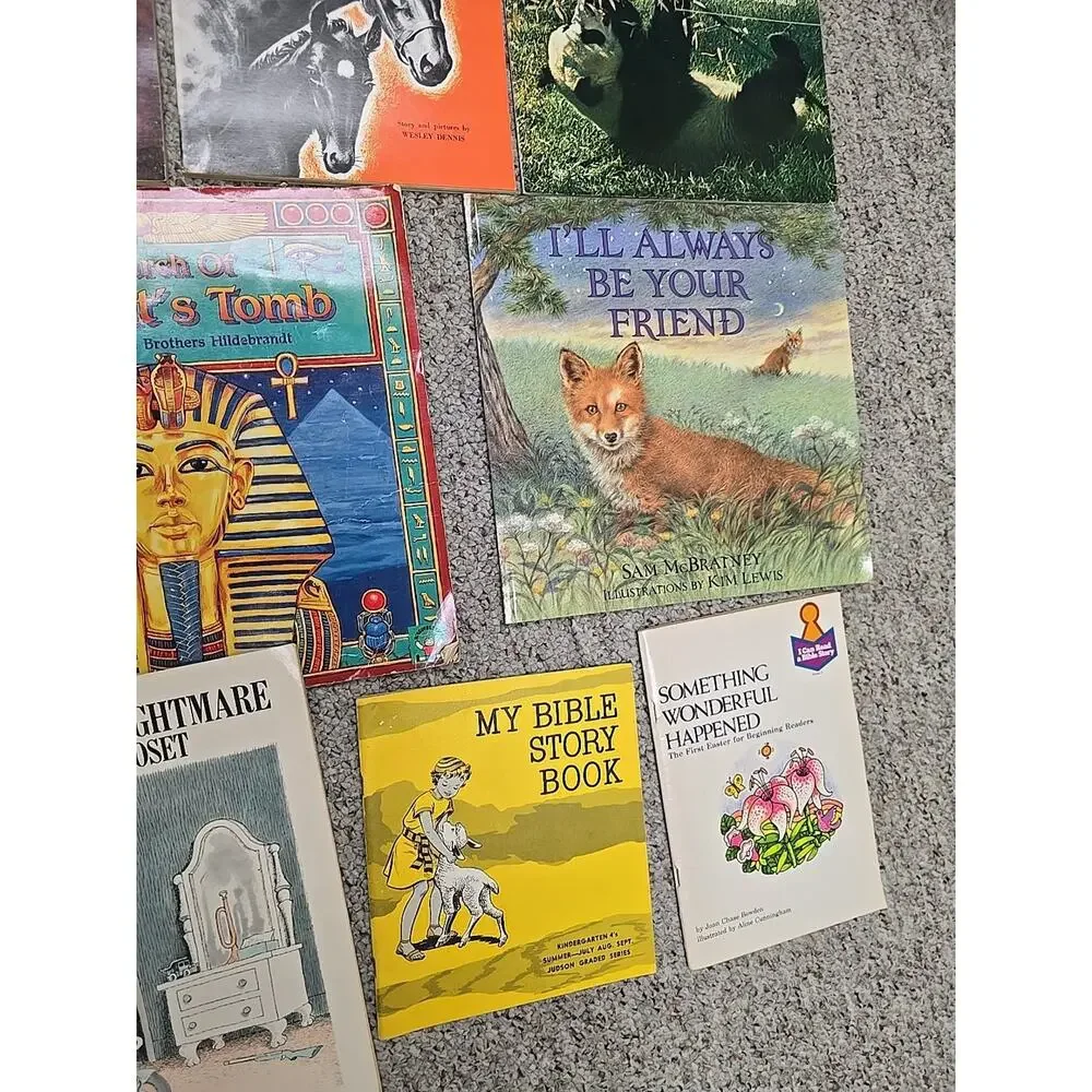 Lot of‎ 15 Vintage Mixed Authors Reading Paperback Children's Story Time Books